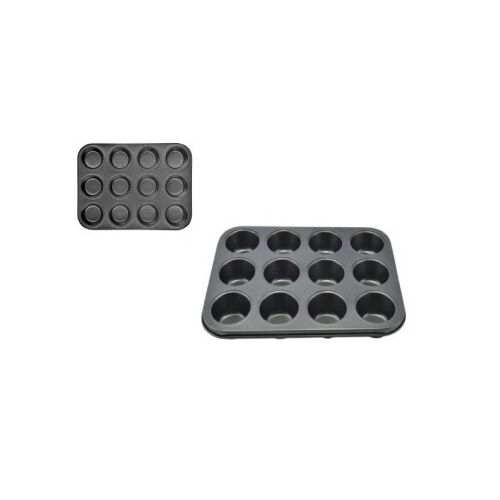 MUFFINSÜTŐ TEFLON 12RÉSZES ENG-249 1DB