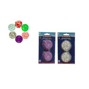 MUFFINPAPÍR KÖZEPES SZÍNES ENG-306 60DB 113085305 - Muffin papír