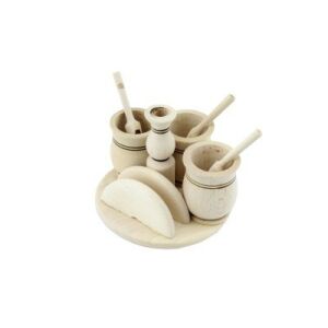 FŰSZERTARTÓ FA 3RÉSZES+SZALVÉTARTÓ 1CS