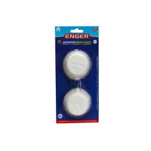 MUFFINPAPÍR KÖZEPES FEHÉR ENG-307 60DB 113085407 - Muffin papír