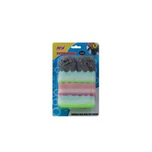 MOSOGATÓSZIVACS+FÉMDÖRZSI ENG-171 5DB 113085905 - Mosogatószivacs