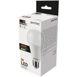 ENTAC IZZÓ LED GLOBE 15W NW E27 4000K 1DB 113086150 - Entac