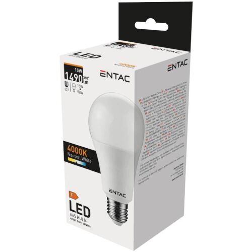 ENTAC IZZÓ LED GLOBE 15W NW E27 4000K 1DB 113086150