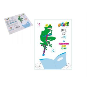 COOL BY VICTORIA FÜZETBORÍTÓ A/5 ÖNTAPADÓ ISCFUZA5V 10DB