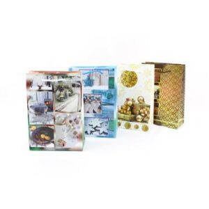 AJÁNDÉKTASAK LAKK KÖZEPES 150X220X80MM 1DB