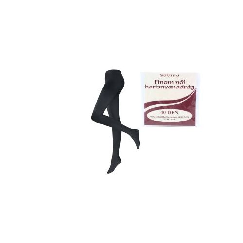 SABINA HARISNYANADRÁG FEKETE 20 DEN 5 1DB 113086625