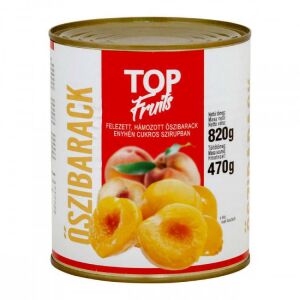 TOP FRUIT ŐSZIBARACK KONZERV 470G 113086794 - Befőtt & Konzerv