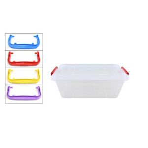 TÁROLÓDOBOZ SZÖGLETES FÜLLEL 2,5L 1DB