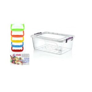 TÁROLÓDOBOZ SZÖGLETES FÜLLEL 16L 1DB