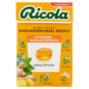 RICOLA CUKORKA NARANCSMENTA 40G 113087482 - Cukorka