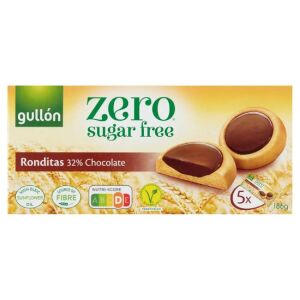 GULLON RONDITAS KEKSZ CUKORMENTES 186G 113087674 - Keksz