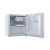 Vivax MF-45G mini hűtőszekrény, fehér, nyitott ajtó, oldalnézet, belső, polcok, tárolás