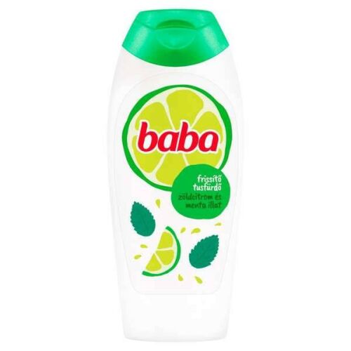 BABA TUSFÜRDŐ ZÖLDCITROM ÉS MENTA 400ML 113088455