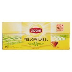 LIPTON TEA YELLOW LABEL 25X2G 113088533 - Fekete tea