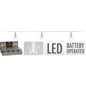 Karácsonyi Fényfüzér Elemes 10Led Csillagos 1Db 113088638 - Nonbrand Fényfüzér
