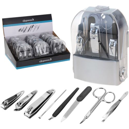 MANIKŰR SZETT MŰANYAG DOBOZAN 8DB-OS 1CS 113088684