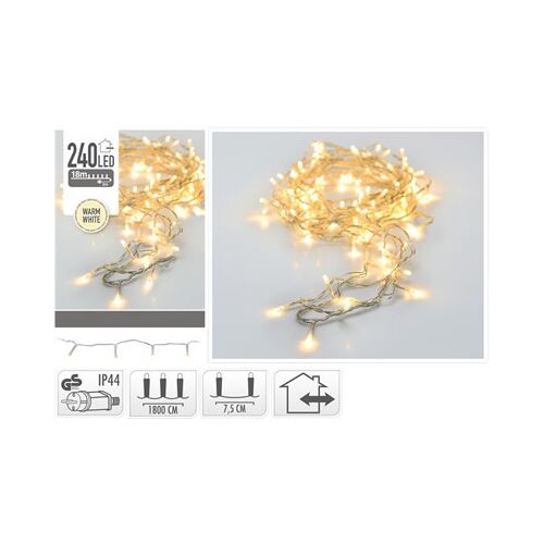 Karácsonyi Fényfüzér Kültéri 240Led 18+3M Warmwhite 1Db 113088742