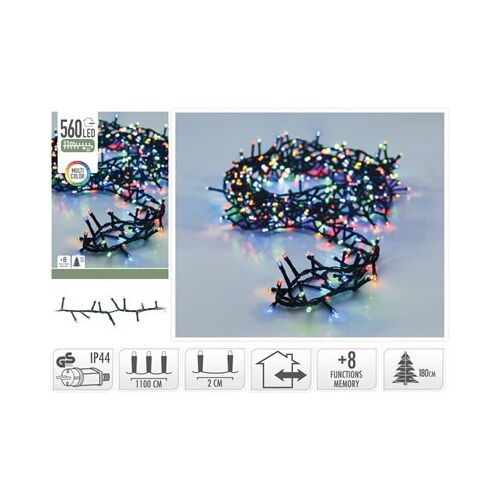 Karácsonyi Fényfüzér Kültéri 560Led 11+3M Multicolor 1Db 113088753