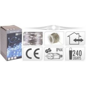 Karácsonyi Fényhuzal 240Led Fehér 1Db 113088765 - Nonbrand Fényfüzér