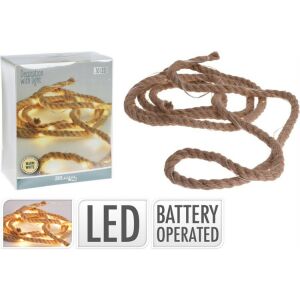 FÜZÉR KÖTÉL WHARMWHITE 30LED 3M 1DB 113089481 - Fényfüzér