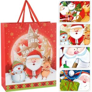 (KAR) KARÁCSONYI AJÁNDÉK TASAK 26X32CM ABB302060 1DB