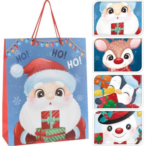 (KAR) KARÁCSONYI AJÁNDÉK TASAK 30X40CM ABB302160 1DB 113089655