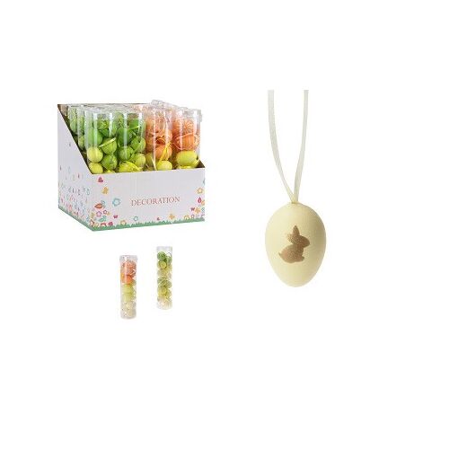 (HÚSV) HÚSVÉTI FÜGGŐ DEKOR TOJÁS 12DB-OS 1CS 113089792