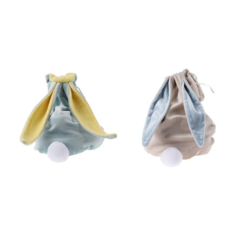 (HÚSV) HÚSVÉTI NYUSZI ZSÁK TEXTIL 1DB