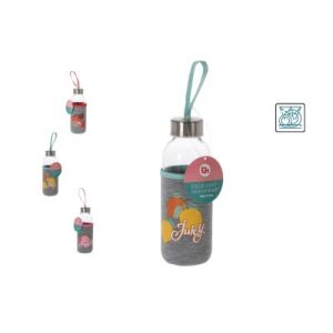 KULACS ÜVEG DEKOROS 400ML 1DB