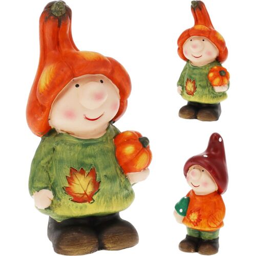 DEKOR ŐSZI GYERMEK FIGURA 17,5CM 1DB 113089871