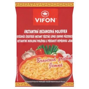 Vifon sertéshús ízű instant tésztaleves, 60g-os csomag. - Befőtt & Konzerv