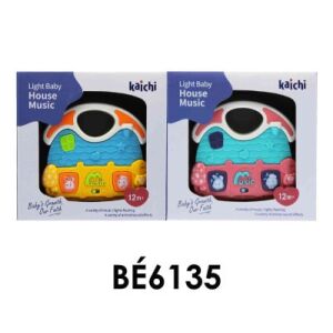 BÉBI ZENÉLŐ HÁZ 2 FÉLE BB6135 1DB 113090178 - Nonbrand Interaktív gyerek játék