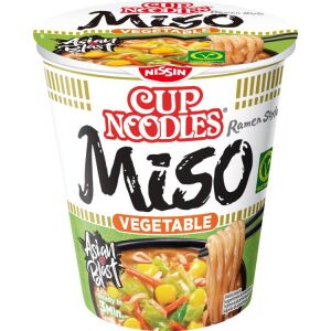 Nissin Cup Noodles Miso Vegetable Ramen, instant leves - Befőtt & Konzerv