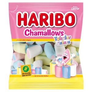 HARIBO PILLECUKOR CHAMALLOWS TUBULAR COLORS 90G 113090702 - Cukorka