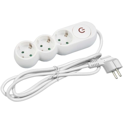 ENTAC ELOSZTÓ 3 FOGLALAT KAPCSOLÓVAL 3M 3G1.5 DESIGN 1DB