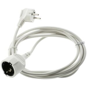 ENTAC HOSSZABÍTÓ FEHÉR 5M 3G1.5 1DB 113091065 - Entac