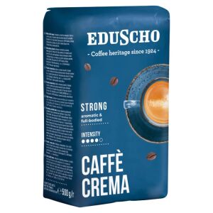 EDUSCHO CAFFE CREMA KÁVÉ SZEMES STRONG 500G 113091227 - Szemes kávé