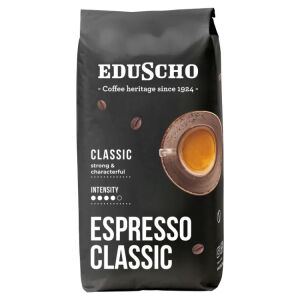 EDUSCHO CLASSIC ESPRESSO KÁVÉ SZEMES 1KG 113091228 - Szemes kávé