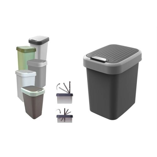 SZEMETES BILLENŐS SZÖGLETES TÖBBFUNKCIÓS 25L 1DB 113091391