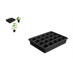 PALÁNTÁZÓ TÁLCA MŰANYAG 20 RÉSZES 33X26X6CM 119031 1DB 113091653 - Palántanevelő tálca