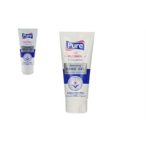 PURE KÉZTISZTÍTÓ GÉL ANTIBAKTERIÁLIS GLYCERIN+ALKOHOL 65ML 113091750 - Kéztisztító