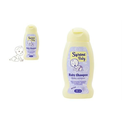 Syrene Baba sampon 250ml, kímélő és hipoallergén babasampon