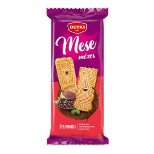 DETKI MESE MÉZES LINZER KAKAÓS ÉTBEVONÓVAL 180G 113092152 - Keksz