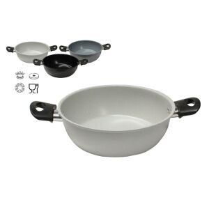 LÁBAS FÜLES TAPADÁSMENTES MÁRVÁNY MINTÁZATÚ 24CM 1DB