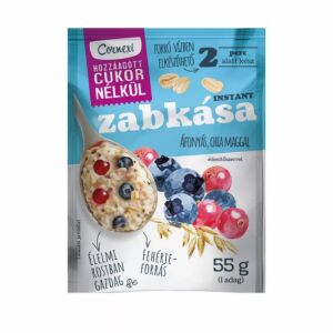 CORNEXI ZABKÁSA HOZZÁADOTT CUKOR NÉLKÜL ÁFONYA CHIA MAG 55G 113092394 - Cornexi