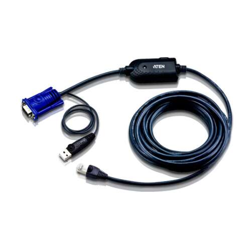 ATEN KA7970-AX KVM-Kabel, schwarz, blau, metallic