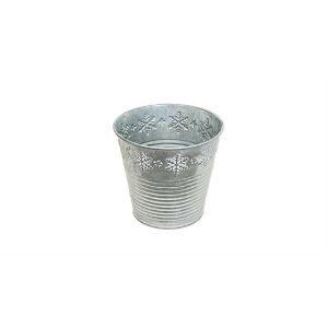 KASPÓ BÁDOG SZÜRKE HÓPIHÉS 140-B-22-45/S D13/9XH12CM 1DB