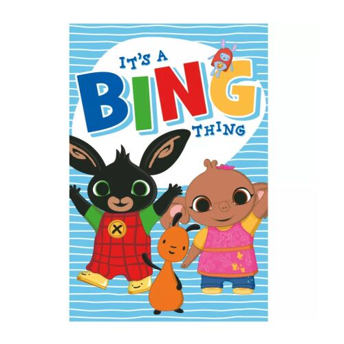 Bing Bunny Polar Fleece Decke 150x100 cm