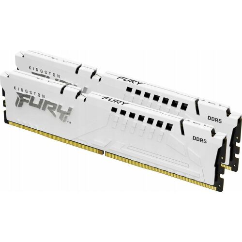 Kit RAM Kingston FURY Beast White 64GB (2x32GB) DDR5 6000MHz