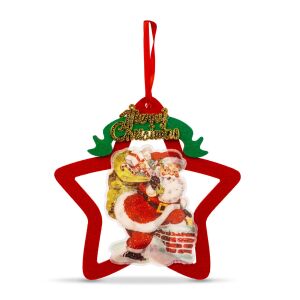 LED-es ablakdekor - melegfehér LED - csillag, mikulás - tapadókorongos (58977A) 113109743 - Szezonális dekoráció